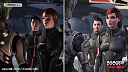 مقایسه نسخه رسمی و بازسازی شده Mass Effect Legendary Edition