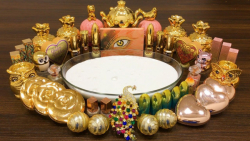 اسلایم میکاپ اکلیلی »»» تم طلا...