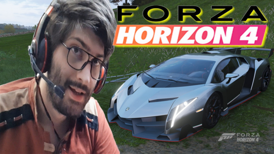 گیم پلی بازی Forza Horizon 4 _ لامبورگینی وننو 4. 5 میلیون دلاری !!