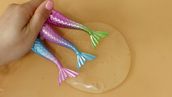 مخلوط خمیر کلی ** اسلایم شفاف...