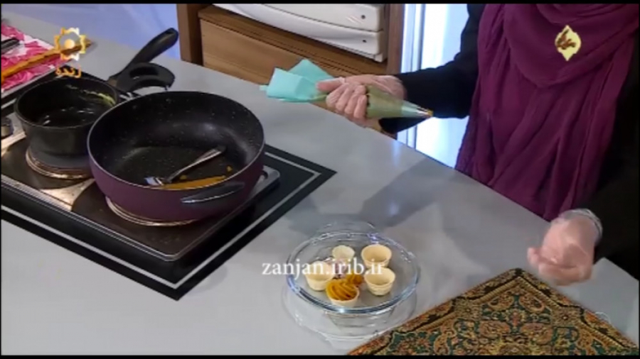 آشپزی دستور پخت "حلوای شیر "