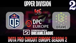 DreamLeague S15 DPC EU | OG vs Brame Game 2 | Bo3 | Upper Division