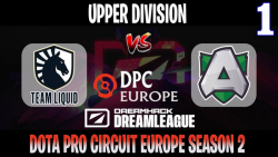 DreamLeague S15 DPC EU | Liquid vs Alliance Game 1 | Bo3 | Upper Division