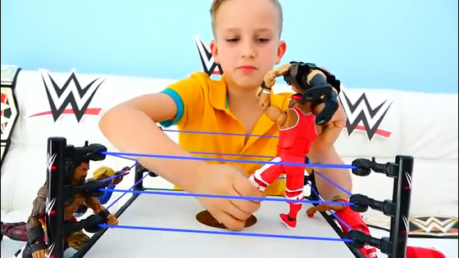 Vlad And Niki Pretend Play With Wwe Toys Stories For Kids