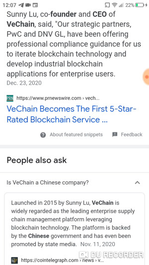 چین , چیست؟ , what , vechain , توضیحات , کلی , منظور , ارز , رو , شبکه , اتریوم , توکن , شرکت