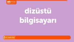 آموزش زبان ترکی | زبان ترکی استانبولی | مکالمه زبان ترکی ( لغات کامپیوتری )