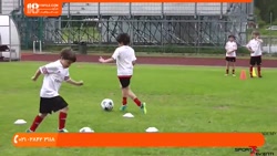 آموزش فوتبال | تکنیک فوتبال (آموزش حرکت با توپ )