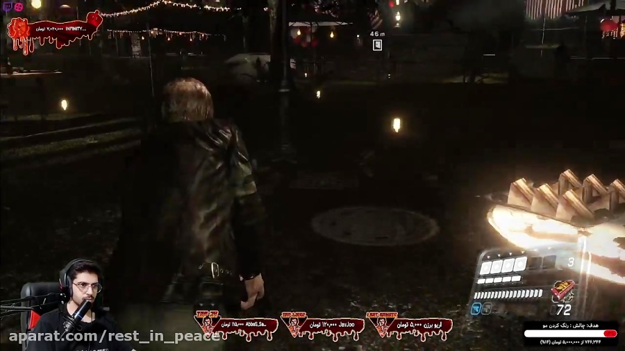 پارت 2 واکترو Resident Evil 6 مترو 10 بار از رومون رد شد :|