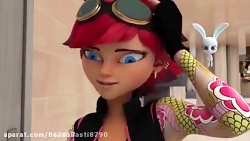 دختر کفشدوزکی وگربه سیاه انیمی...