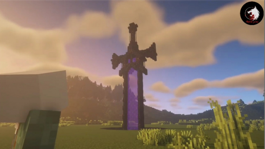 ساخت دروازه ندر (شمشیر) ماین کرافت (Minecraft)