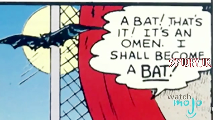 معرفی شخصیت : بتمن (Batman) زمان96ثانیه