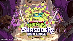 تیزر رسمی گیم پلی بازی مهیج Teenage Mutant Ninja Turtles: Shredder#039;s Revenge