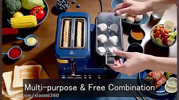 صبحانه ساز چند منظوره شیائومی Deerma Multi-Functional BreakFast Machine ZC10 فالو