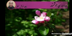 فارسى چهارم دبستان درس ١٧ مدرسه ى هوشمند (سركار خانم خوش منظر)