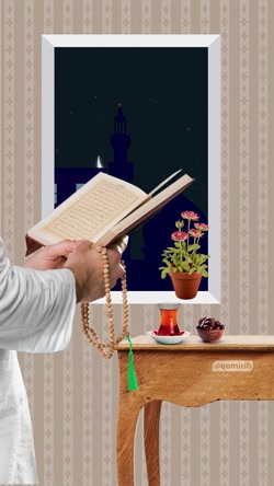 استوری ماه رمضان حاج منصور ارضی