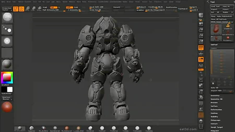 eat3d zbrush hard surface techniques download
