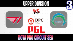 T1 vs Omega Game 3 | Bo3 | PGL DPC SEA Upper Division 2021
