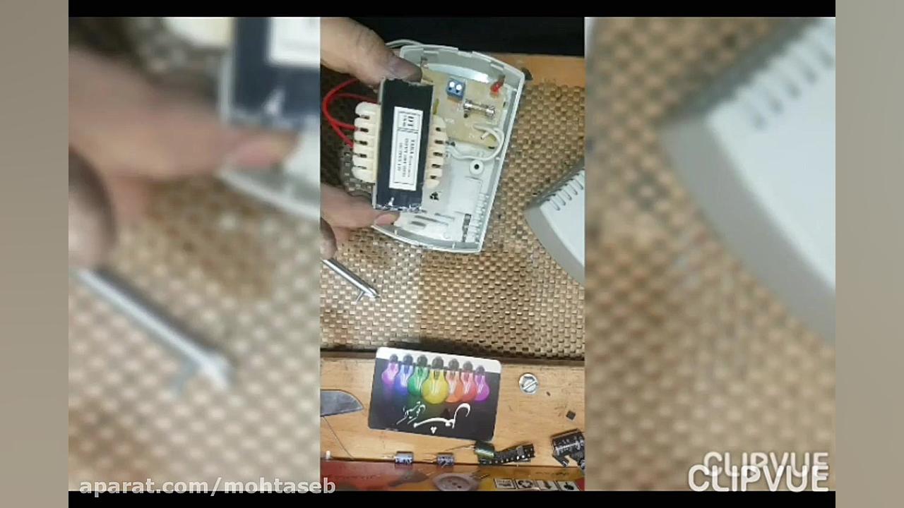 اموزش تعمیر ترانس منبع تغذیه(فیلم شماره515) لیزر مو