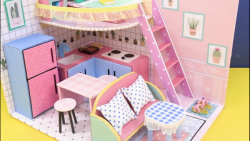 ساخت خانه مینیاتوری برای عروسک...