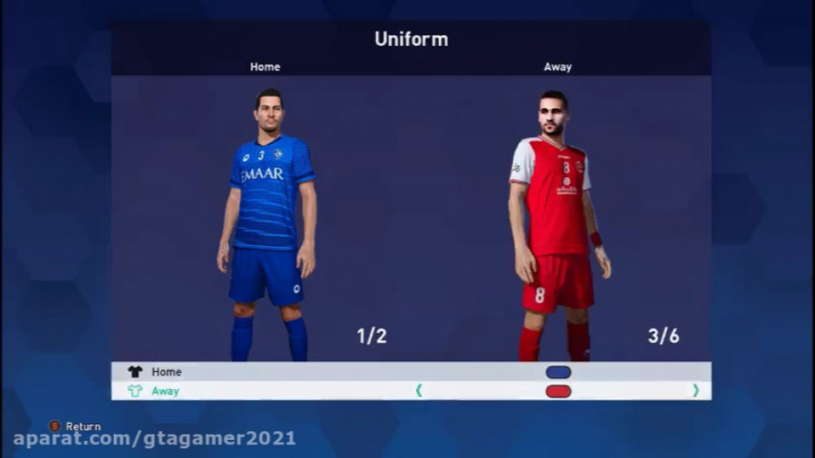 پارت اول لیگ قهرمانان آسیا PES2021 با پرسپولیس