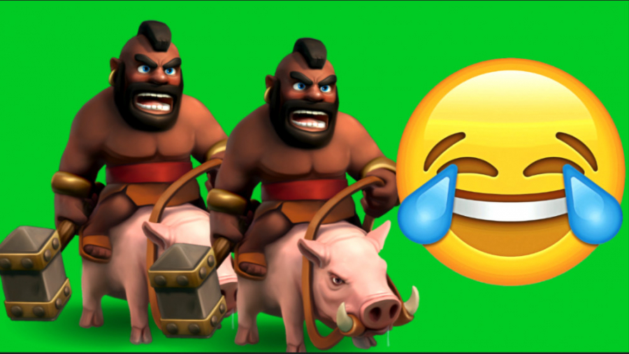 کلش آف کلنز | اتک با هوگ | clash of clans