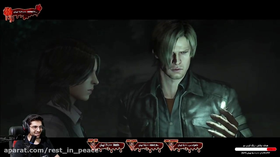 پارت 7 واکترو Resident Evil 6 از زیر آبی متنفرم