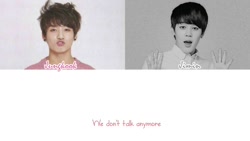 کاور اهنگ we dont talk anymore...