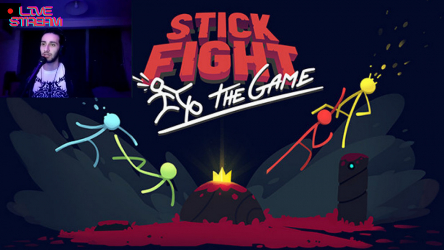 بازی هیجانی و خفن  Stick Fight (Live Stream)