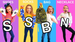 چالش خرید دخترونه »» طبق حروف...