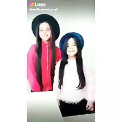 دابسمش پارمیس و خواهرش