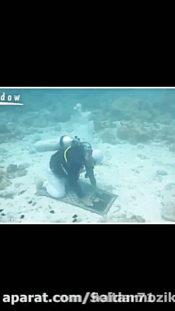 نماز خواندن در دریا