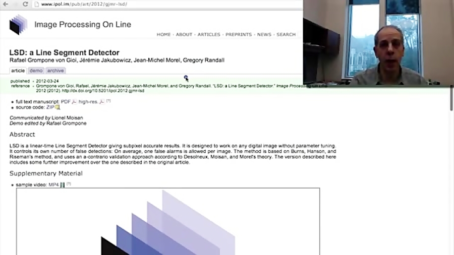 p039 Line Segment Detector with Demo