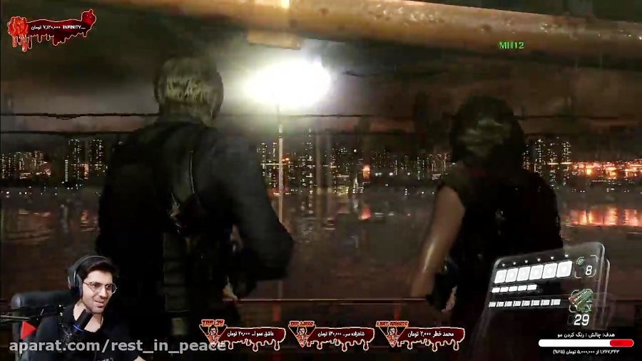 پارت 9 واکترو Resident Evil 6 این غوله نمیمیره لعنتی
