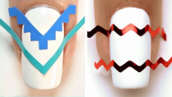 آموزش طراحی ناخن:: 6 ایده دیزا...