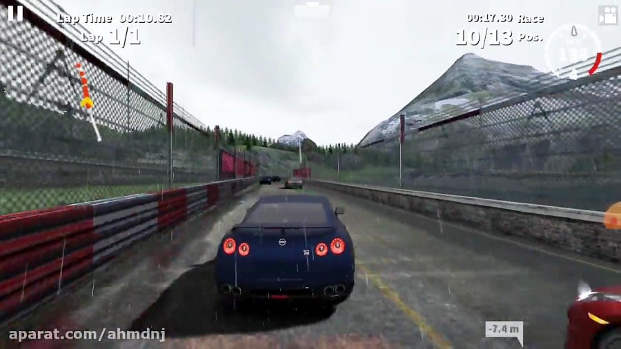 گیم پلی بازی GT racing 2