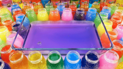 مخلوط جالب اسلایمهای رنگی