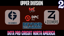 EG vs 4 Zoomers Game 2 | Bo3 | BTS DPC NA Upper Division 2021 Season 2