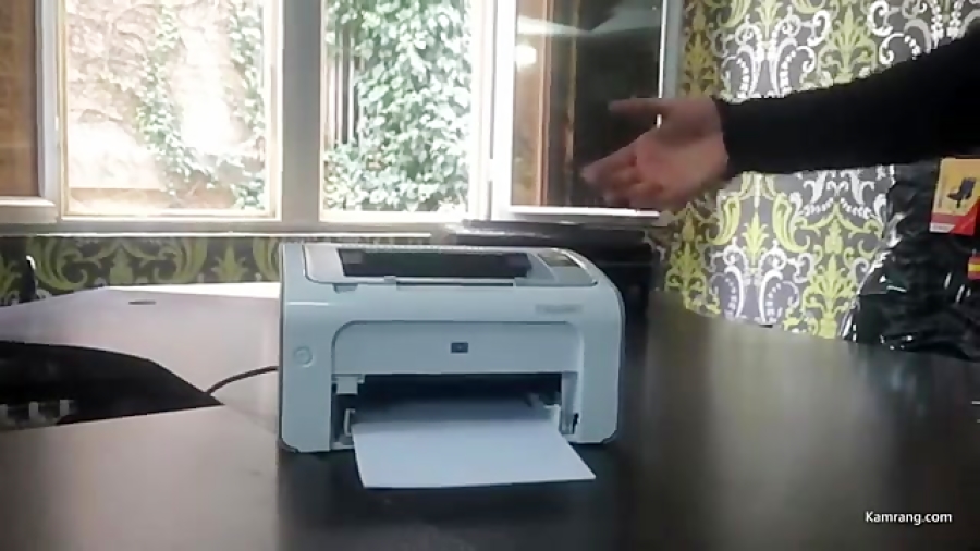 تست پرینتر لیزری HP p1102 بدون نیاز به کامپیوتر محمد اصفهانی