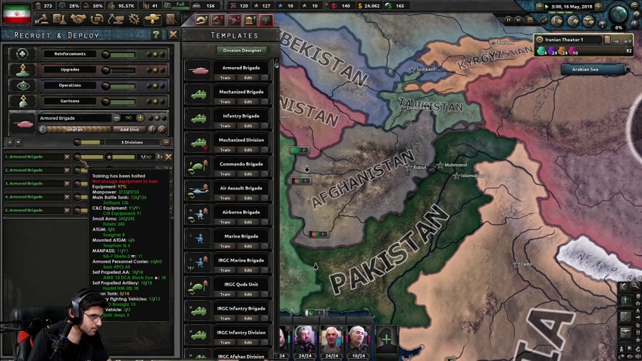 پارت 3 آموزش Hearts of Iron IV تلاش برای ریشه کن کردن فساد مالی