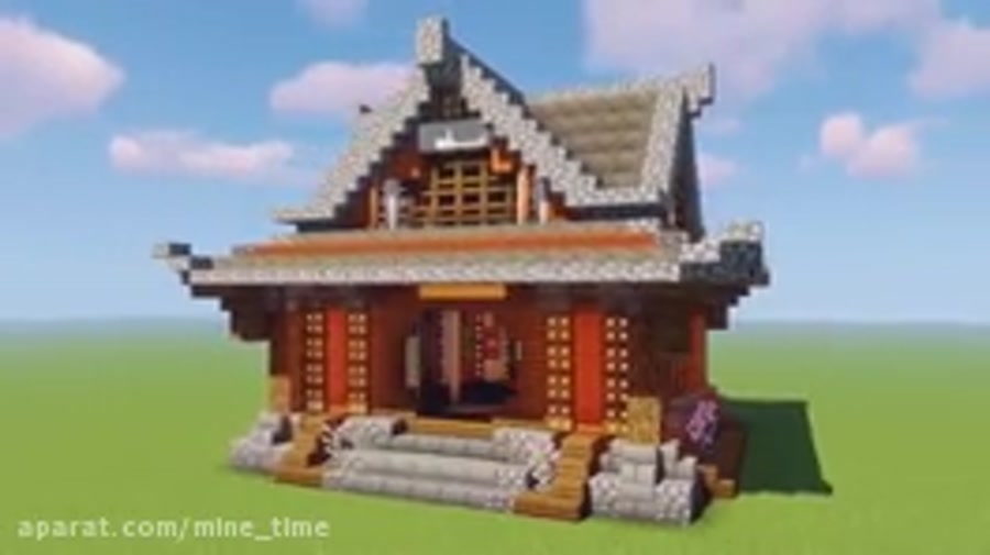 آموزش ساخت خانه چینی ها در ماینکرافت!! خیلی زیبا