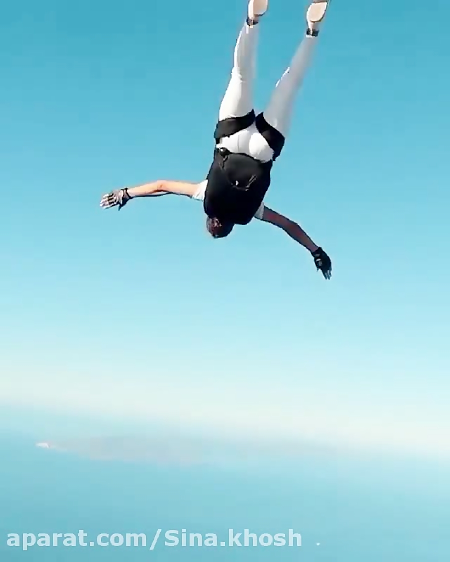 پرش فوق العاده از هلیکوپتر