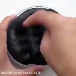 اسلایم اسلایم مشکی عشق