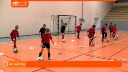 تکنیک فوتبال | آموزش فوتبال | آموزش فوتبال به کودکان ( تمرینات آموزشی )