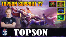 Topson - Witch Doctor Safelane | TOPSON SUPPORT ?? | Dota 2 Pro MMR Gameplay