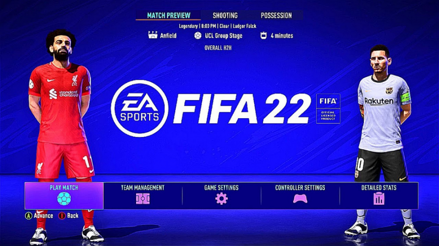 بارسلونا - لیورپول FIFA 21 PS5