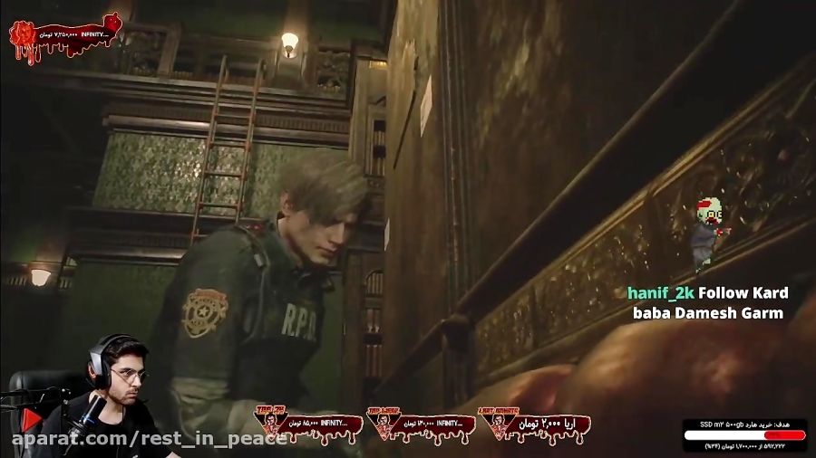پارت 6 واکترو Resident Evil 2 Remake با دوبله فارسی و زیرنویس فارسی کامل