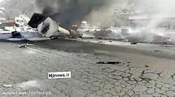 فیلم وحشتناک از تصادف در جاده...
