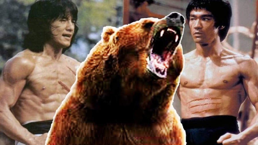 بروس لی و جکی چان علیه خرس وحشی