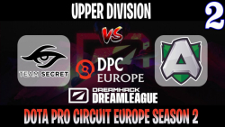 Secret vs Alliance | Game 2 | 2021/04/28 | DreamLeague S15 DPC EU Upper Division