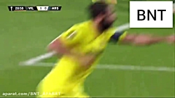 لیگ اروپا . گل دوم ویارئال به...